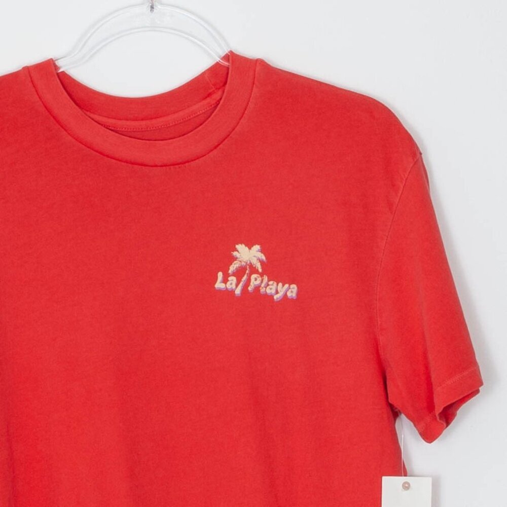 Billabong Eco Rockers La Playa Graphic Tee Shirt NWT Womens Size XS - Picture 2 of 7